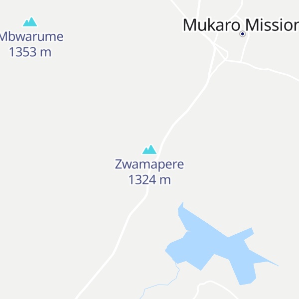Map of Zwamapere