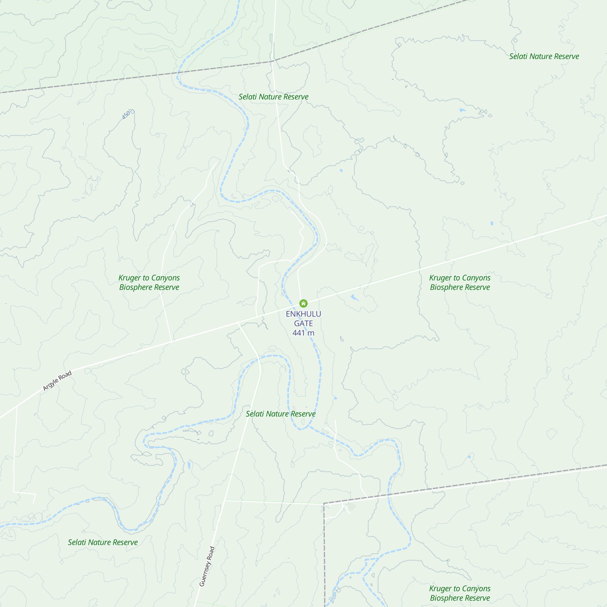 ENKHULU GATE map