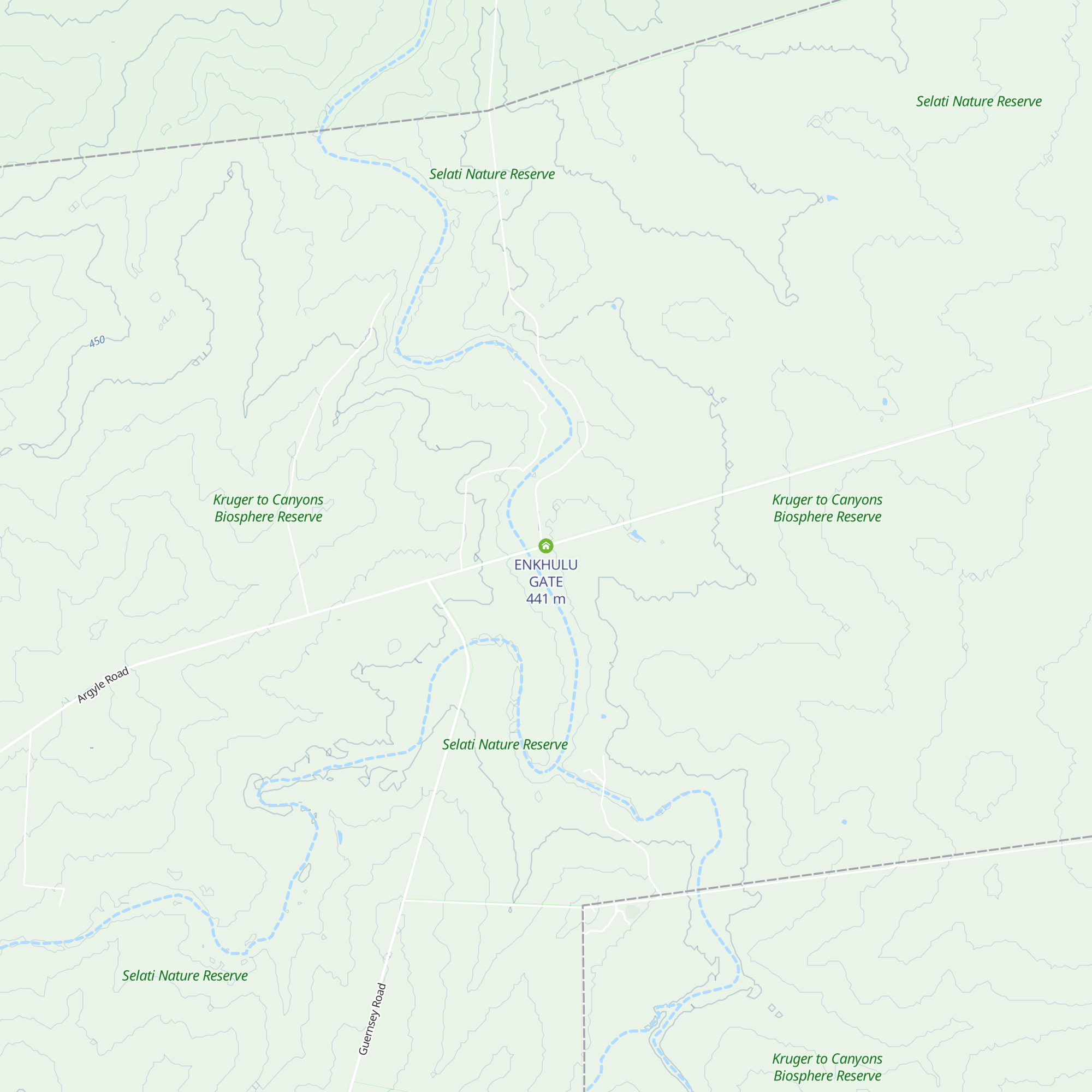 ENKHULU GATE map