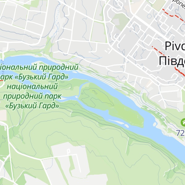 Map of Skelya Na Ostrovi