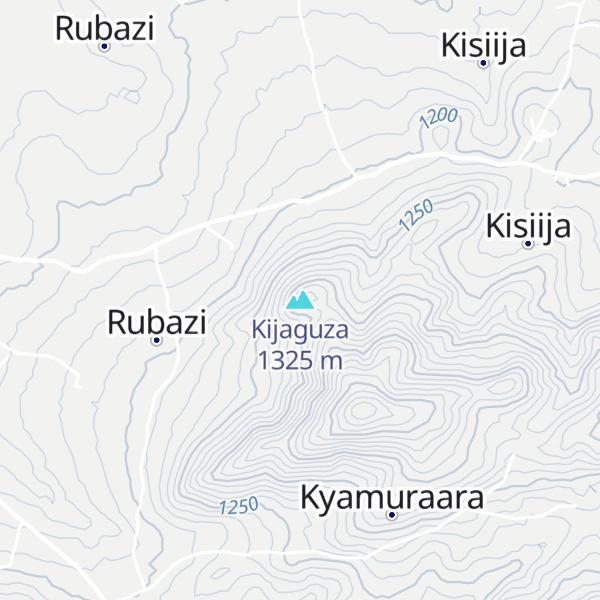 Map of Kijaguza