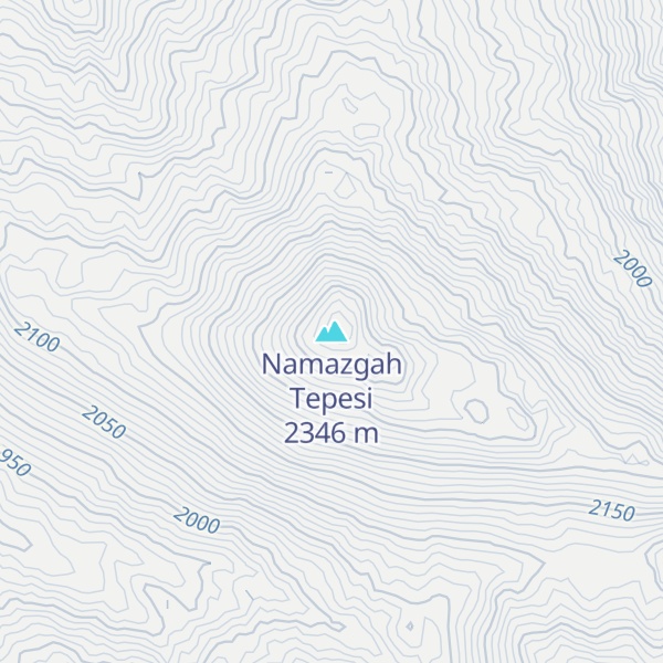 Map of Namazgah Tepesi