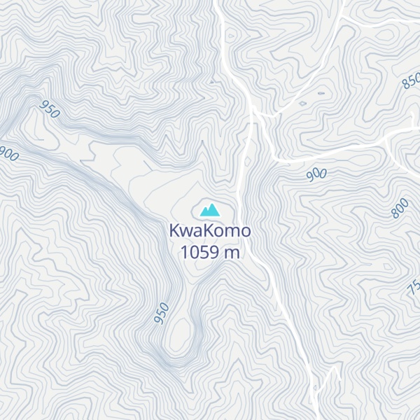 Map of KwaKomo