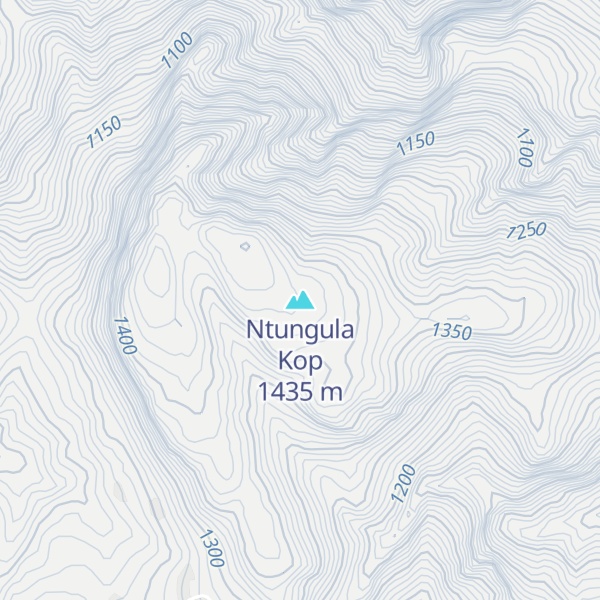 Map of Ntungula Kop