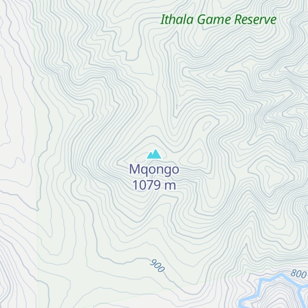 Map of Mqongo