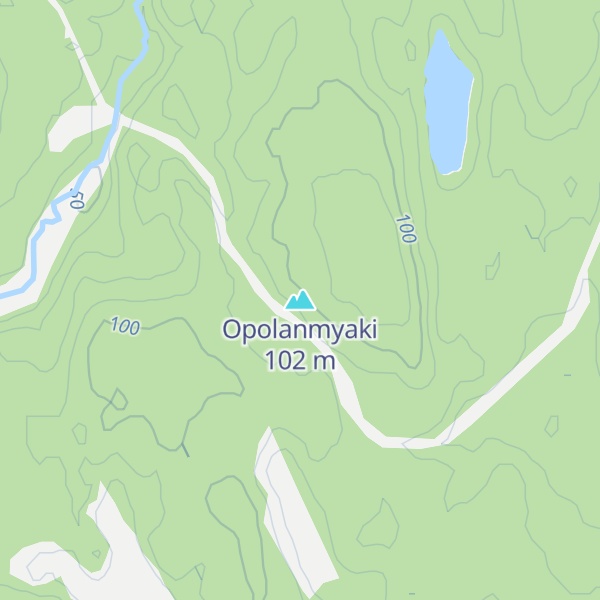 Map of Opolanmyaki