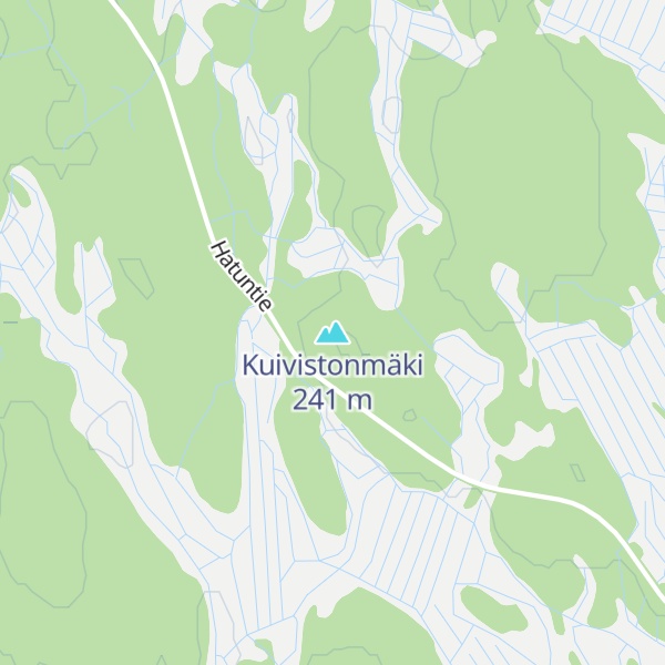 Map of Kuivistonmäki