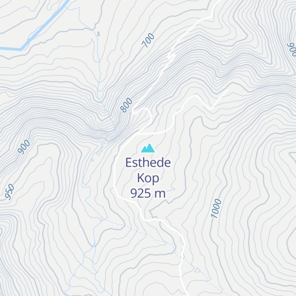 Map of Esthede Kop