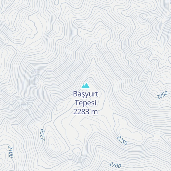 Map of Başyurt Tepesi