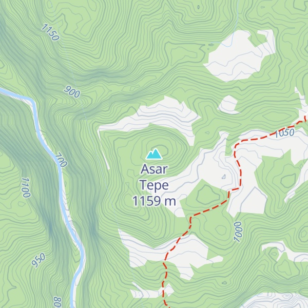 Map of Asar Tepe