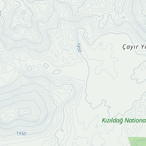 Map of Sarıalan Yaylası