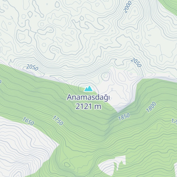 Map of Anamasdağı