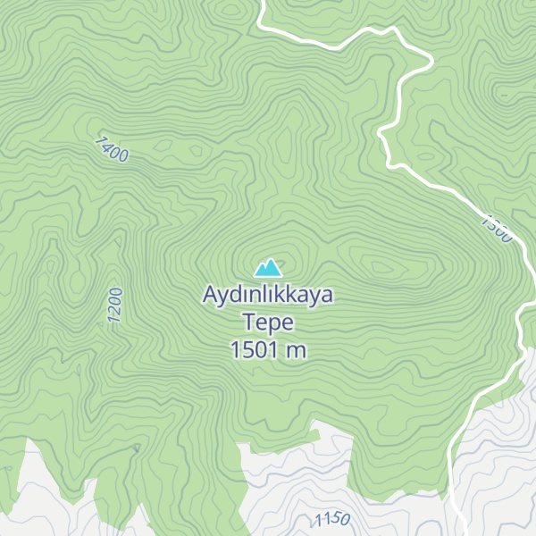 Map of Aydınlıkkaya Tepe