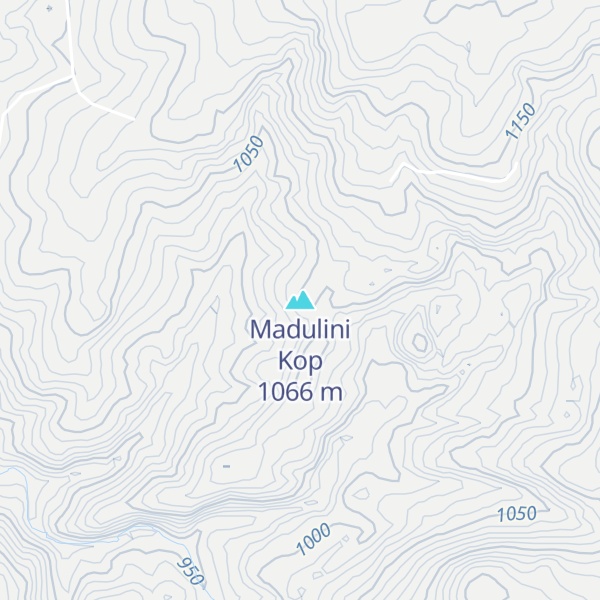 Map of Madulini Kop