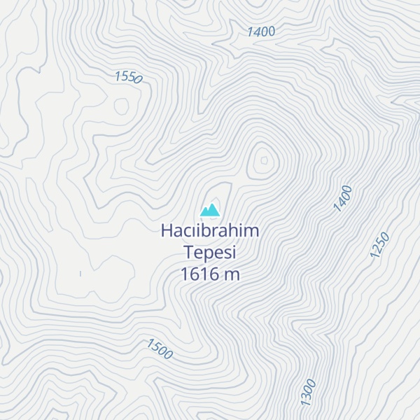 Map of Hacıibrahim Tepesi
