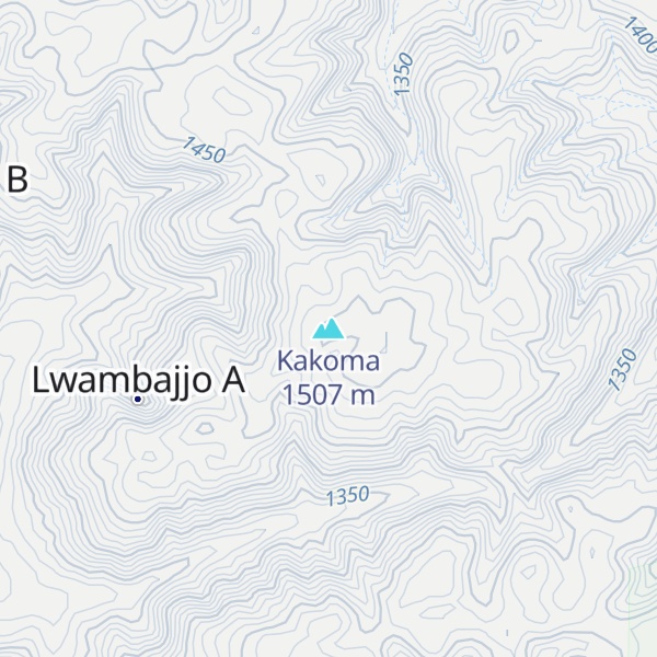Map of Kakoma
