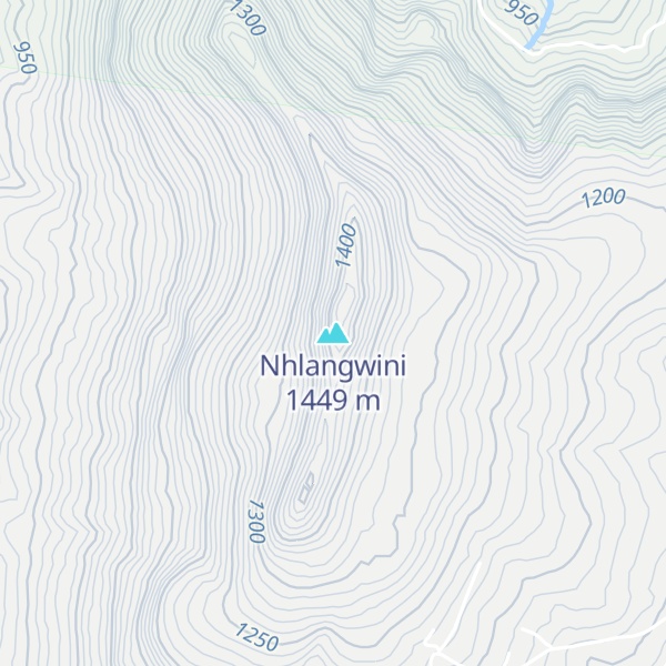 Map of Nhlangwini