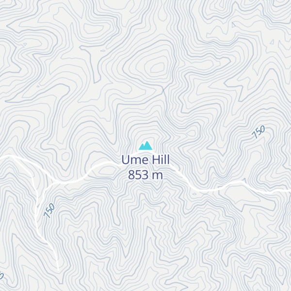 Map of Ume Hill
