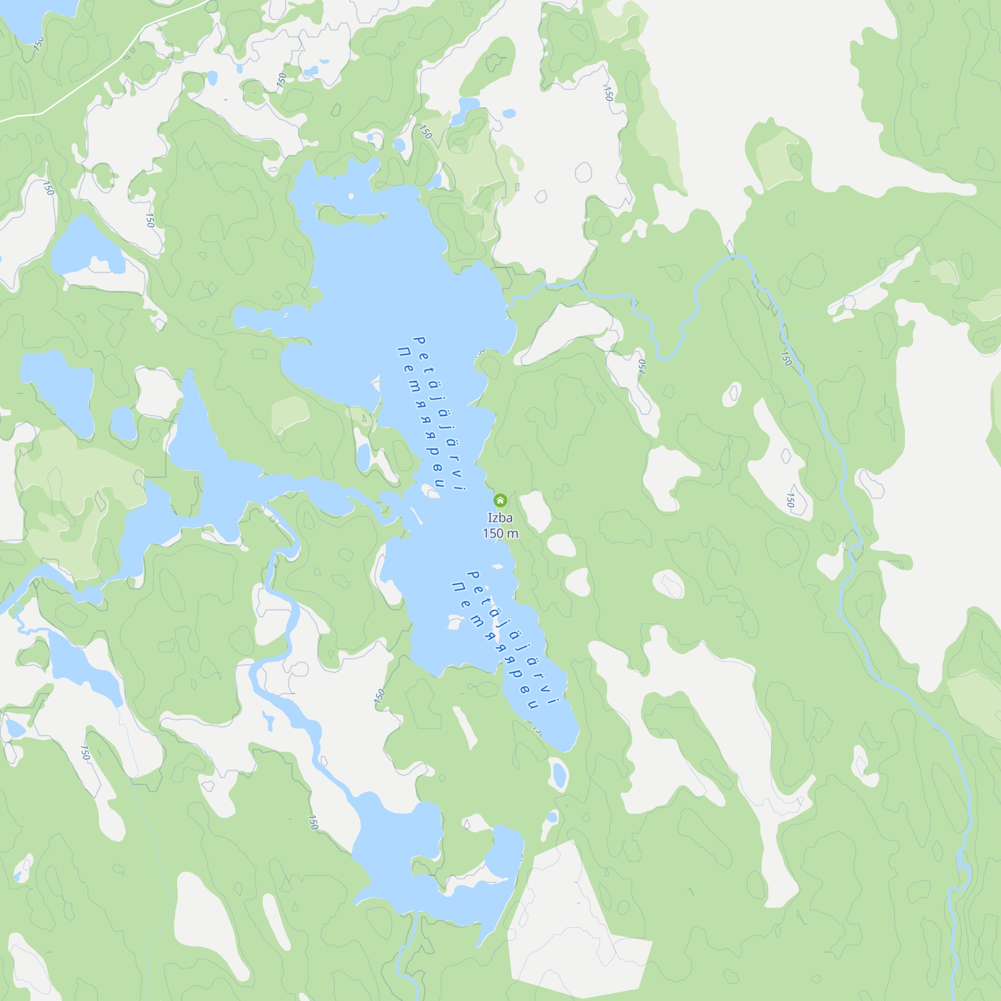 Izba map