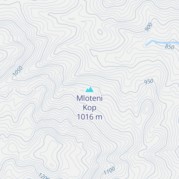 Map of Mloteni Kop