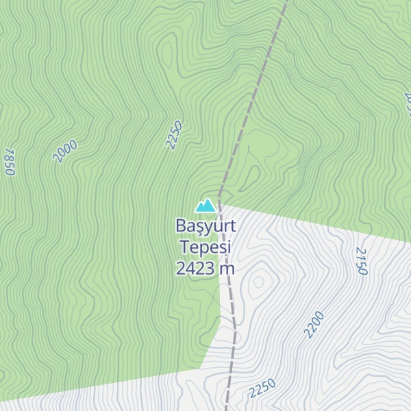Map of Başyurt Tepesi