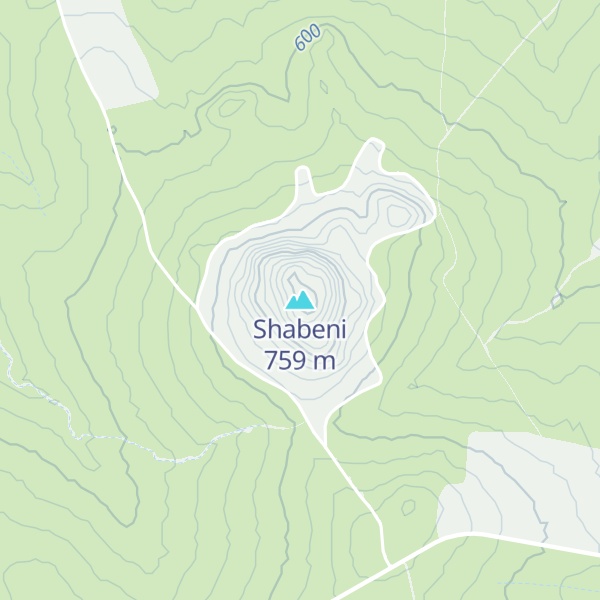 Map of Shabeni