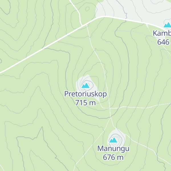 Map of Pretoriuskop