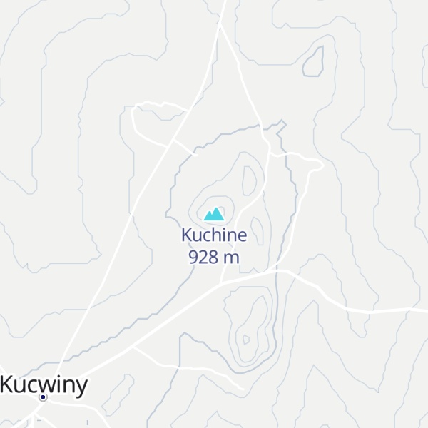 Map of Kuchine