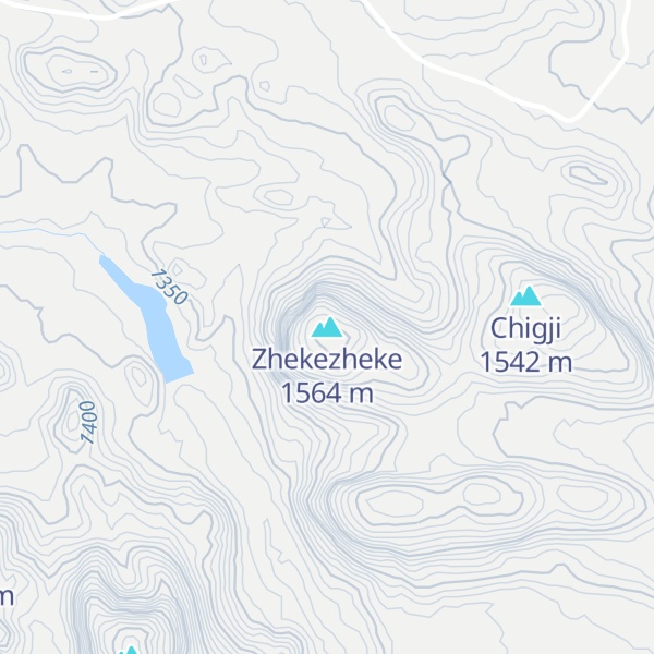 Map of Zhekezheke