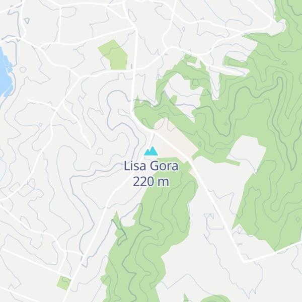 Map of Lisa Gora