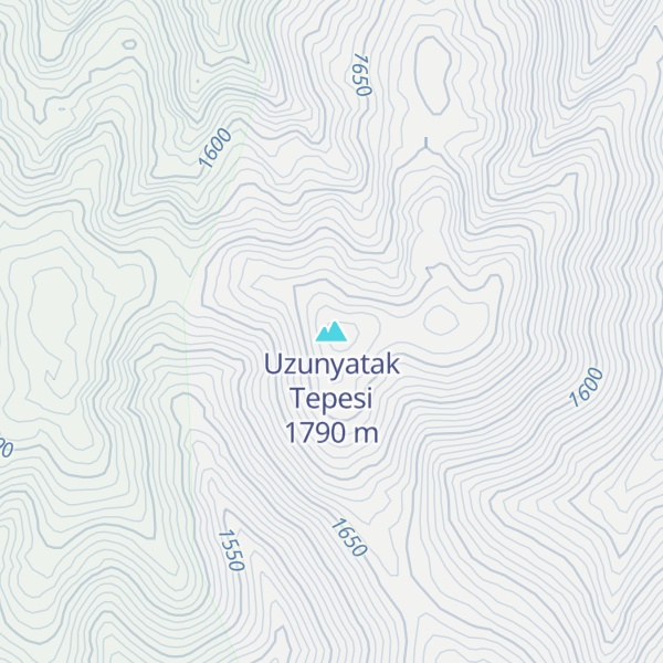 Map of Uzunyatak Tepesi