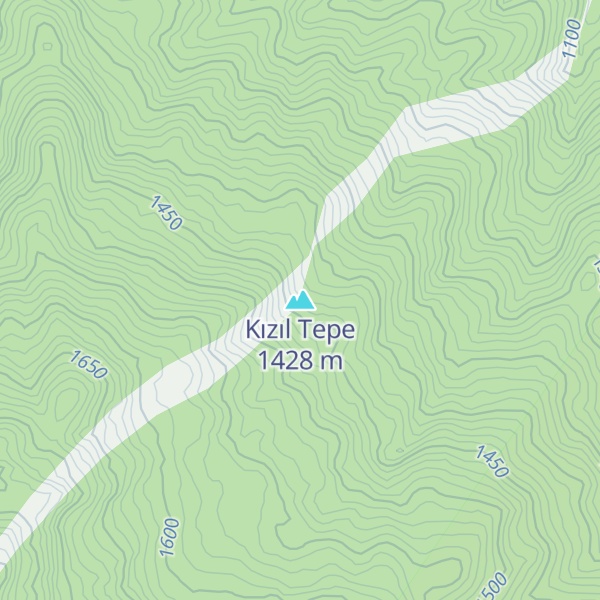 Map of Kızıl Tepe