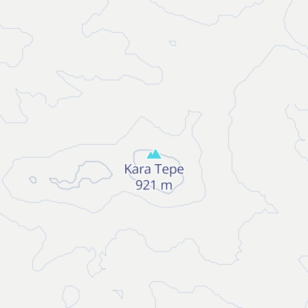 Map of Kara Tepe