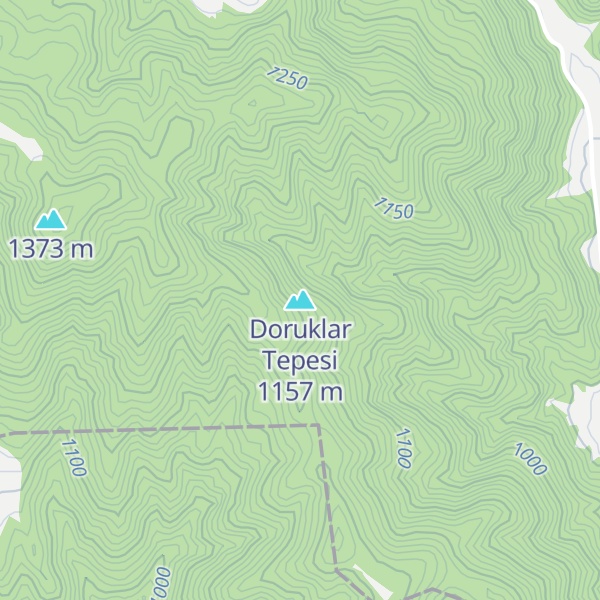 Map of Doruklar Tepesi