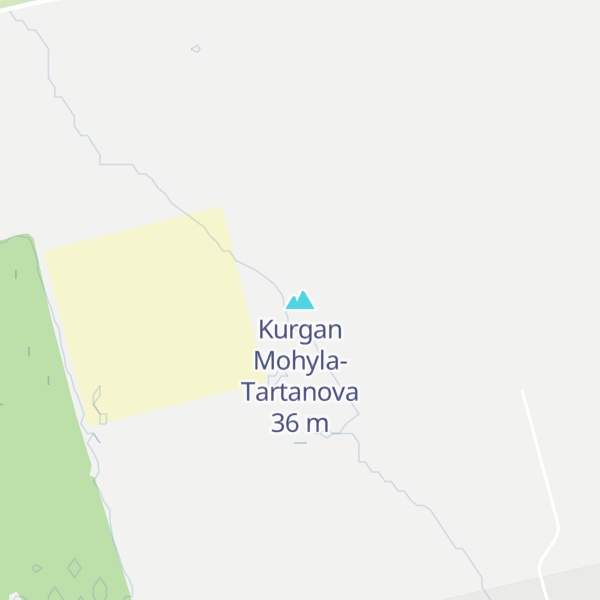 Map of Kurgan Mohyla-Tartanova