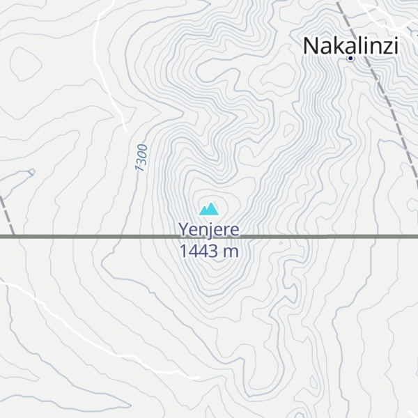 Map of Yenjere