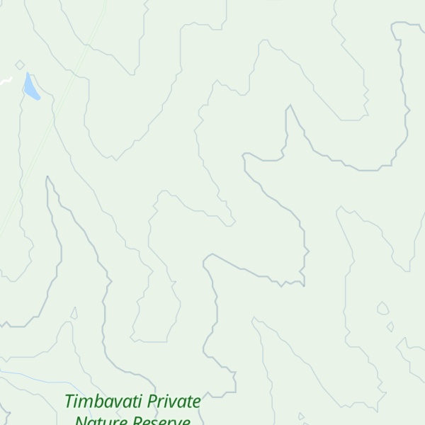 Map of Timbavati