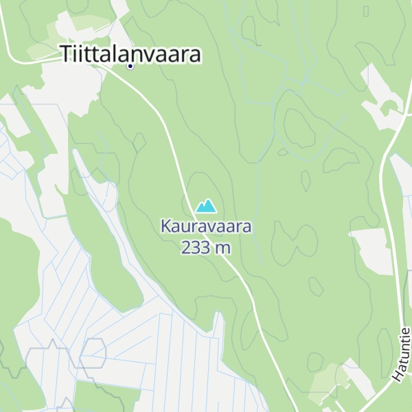 Map of Kauravaara