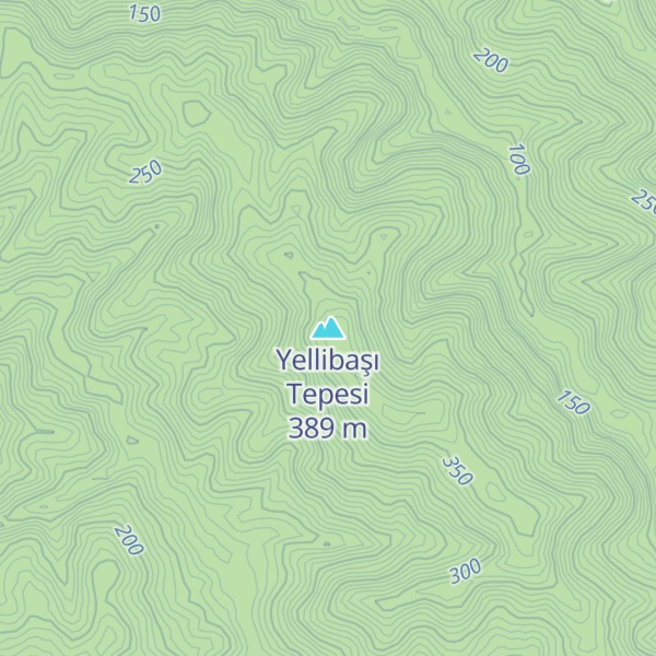 Map of Yellibaşı Tepesi