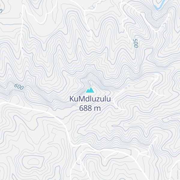 Map of KuMdluzulu