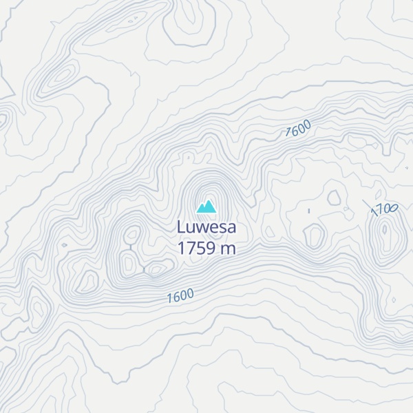 Map of Luwesa