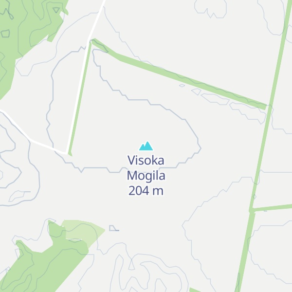 Map of Visoka Mogila