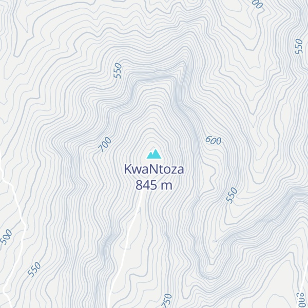 Map of KwaNtoza