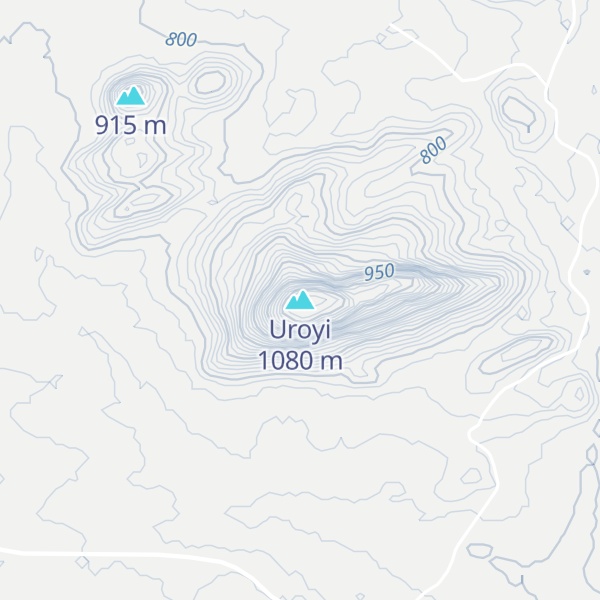 Map of Uroyi