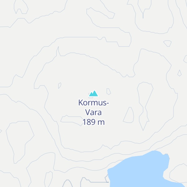 Map of Kormus-Vara