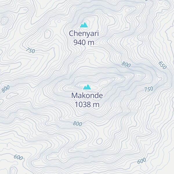 Map of Makonde