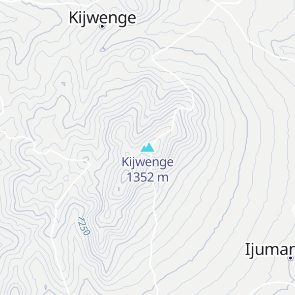 Map of Kijwenge