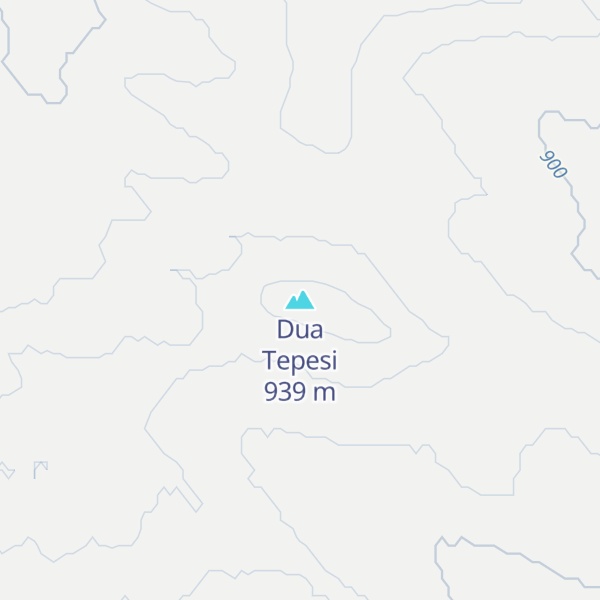 Map of Dua Tepesi