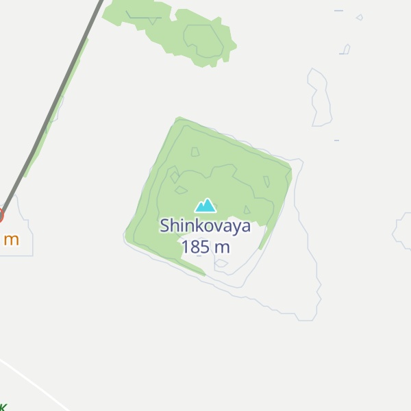 Map of Shinkovaya