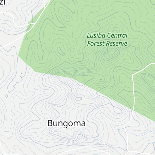 Map of Lusiba
